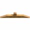 Ekena Millwork Portland Rough Sawn Timber Gable Bracket, Western Red Cedar, 60"W x 12"H x 4"D x 6"F, 5/12 Pitch GBW060X12X0406POR00RWR - alternate 3